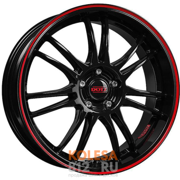 Диски DOTZ Shift pinstripe red